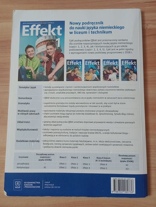 Effekt 1 podręcznik do języka niemieckiegi