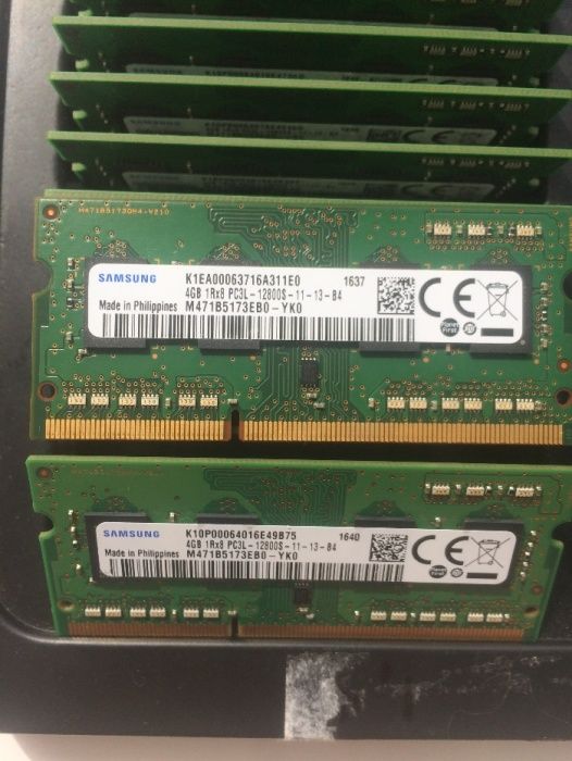 DDR3 4GB 1.35/1.5V 1Rx8 / 2Rx8 1600mHz SO-DIMM KINGSTON, Samsung, Hyni
