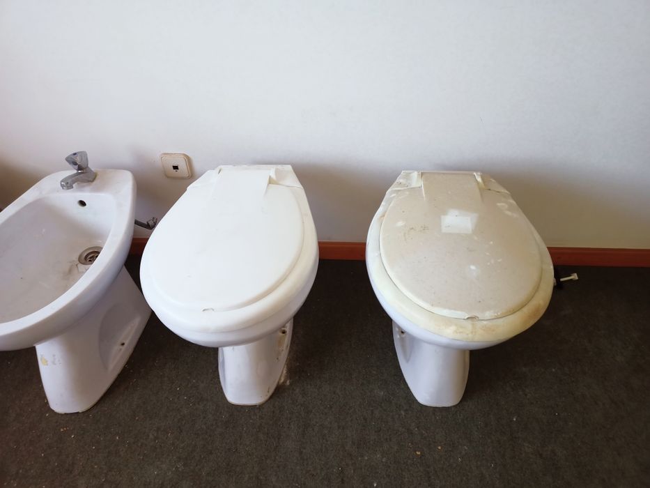 Conjuntos wc ( lavatórios, bidés e sanita )