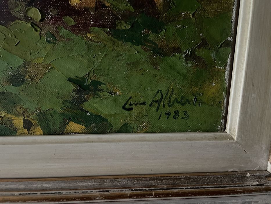 Óleo sobre tela de Luis Alberto