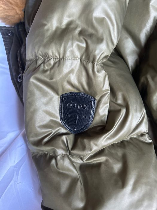 Ochnik puchowy płaszczyk xxs