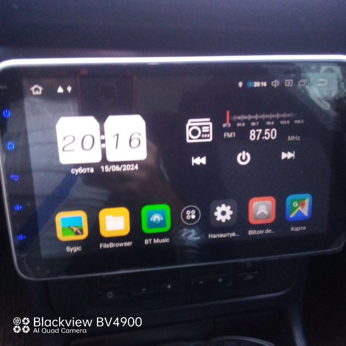 Магнітола 2Din Андроїд 10. нова