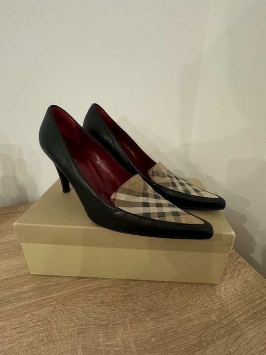 Czółenka szpilki Burberry