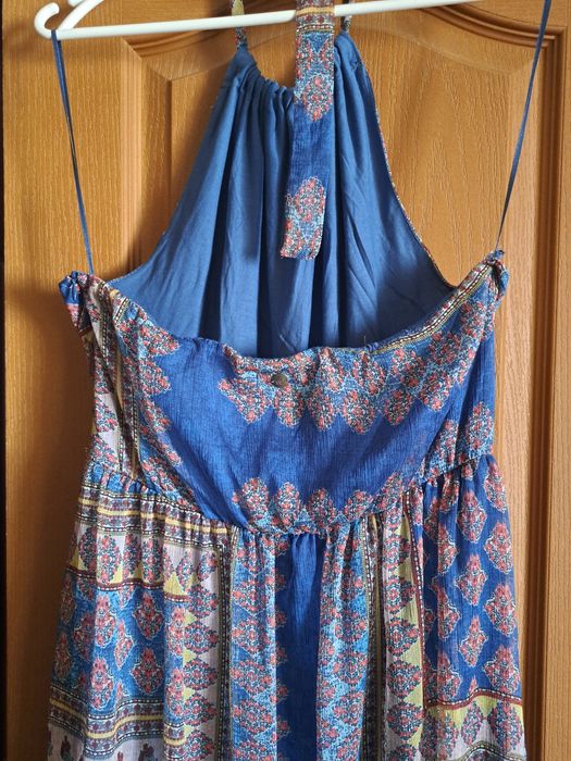 Сарафан летний крепдешиновый 48  размер