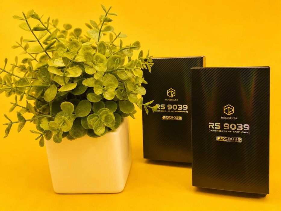 ‼️ ROSESELSA RS9039 - ЦАП DAC AMP усилитель для наушников на ESS ES9039, 300 мВт 32Ω, TC+LT