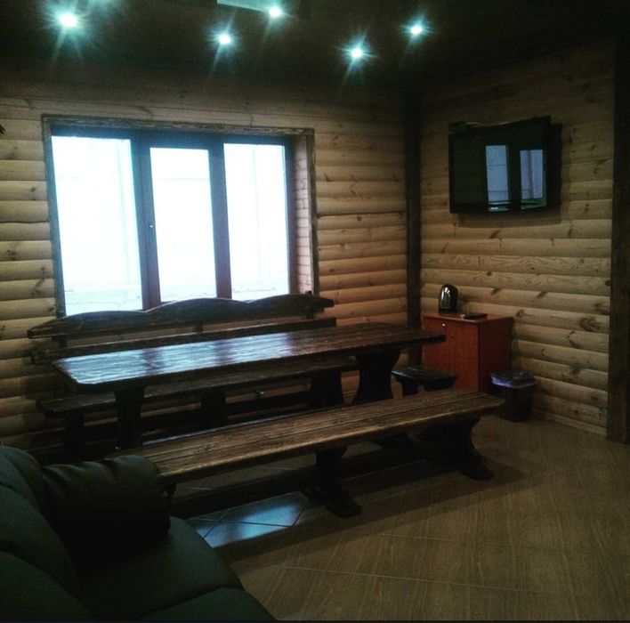 Сауна, баня на дровах бассейн ,крес