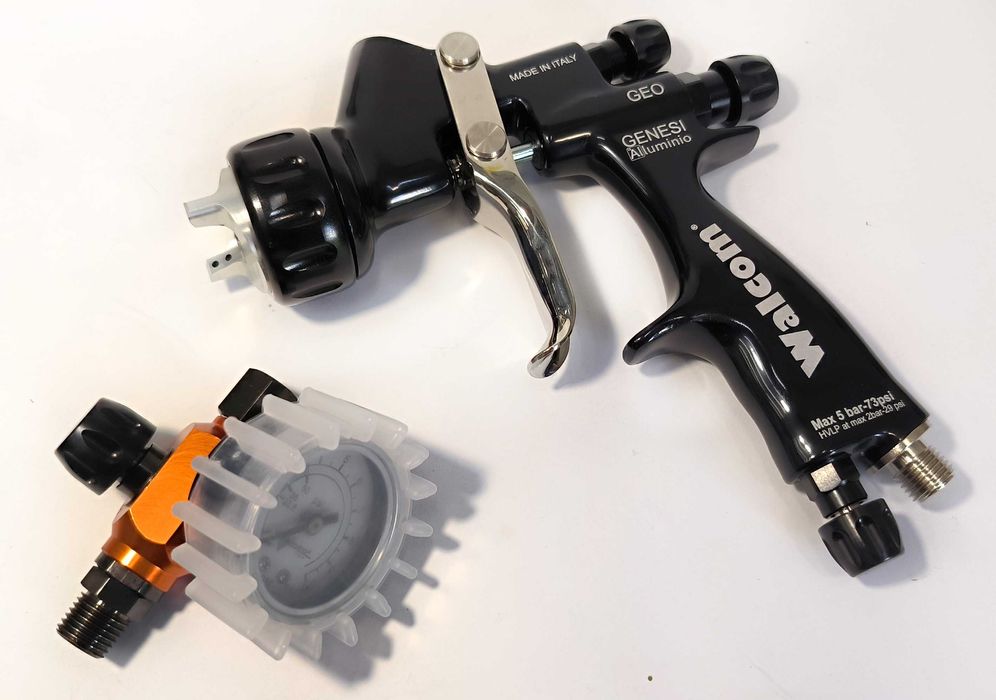Фарбувальний пістолет Walcom Genesi ALLUMINIO GEO, краскопульт