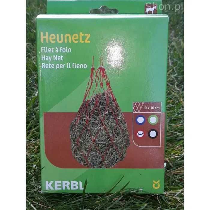 Siatka na siano dla konia, czerwony, oczko 10 cm