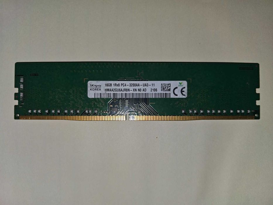 Memória RAM 16Gb DDR4 SK Hynix 3200MHz de Computador