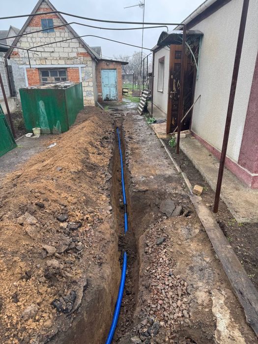 Земляные работы, септик под ключ, монтаж канализации и водопровода