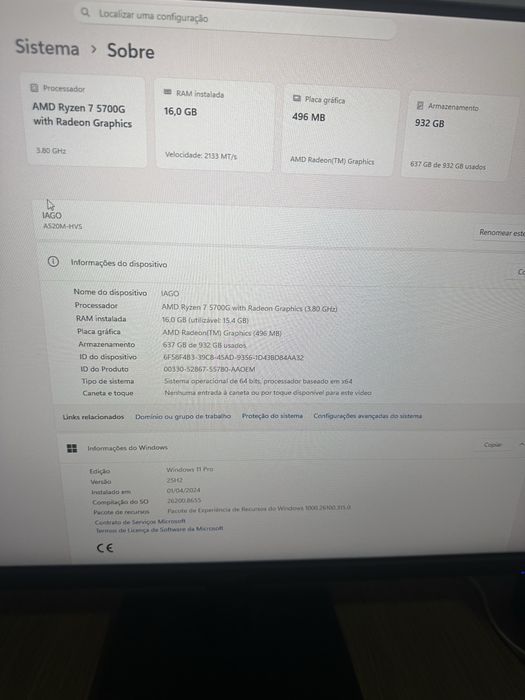 Pc como novo so teve um dono