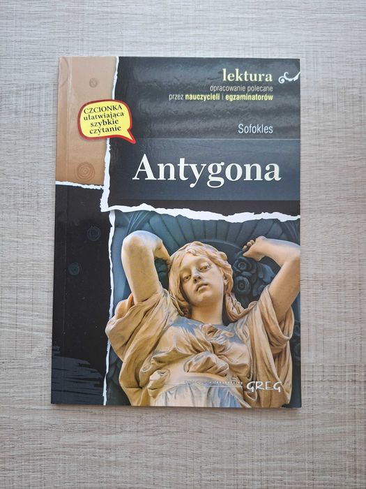 Książka pt. ,,Antygona"