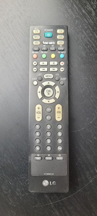 Pilot LG do TV,DVD,VCR