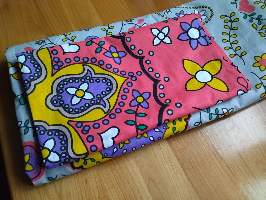 Komplet pościeli 140x200 wzór folkowy