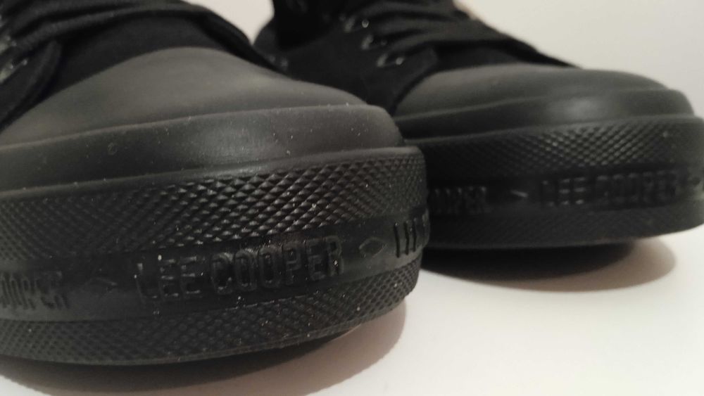 Czarne trampki Lee Cooper unisex r.41 Black sneakers