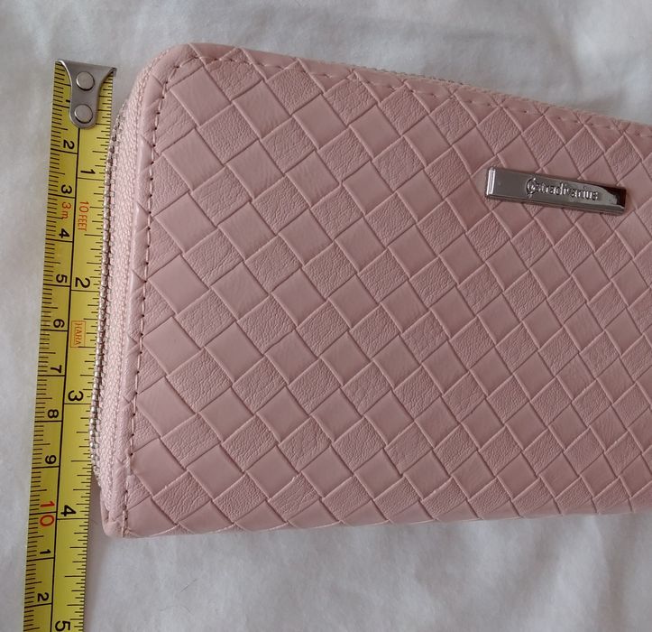Carteira Stradivarius rosa claro