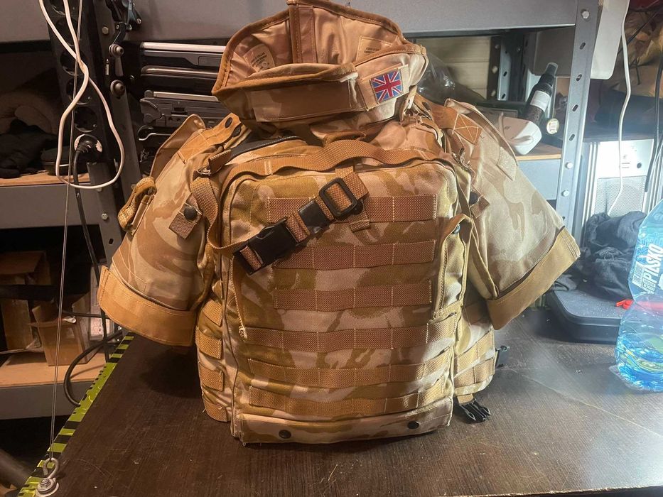 kamizelka carrier rig balistyczna plate carrier ASG airsoft paintball