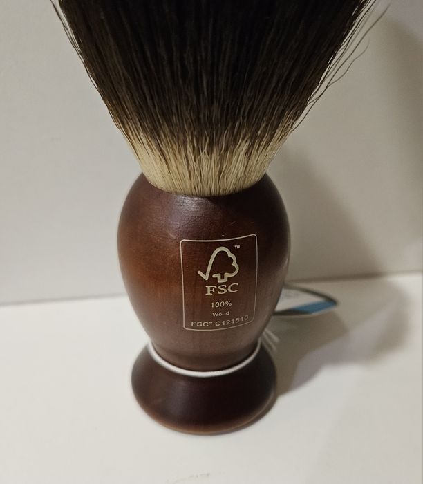 The Body Shop Чоловіча дерев'яна щітка для гоління. Помазок  гоління