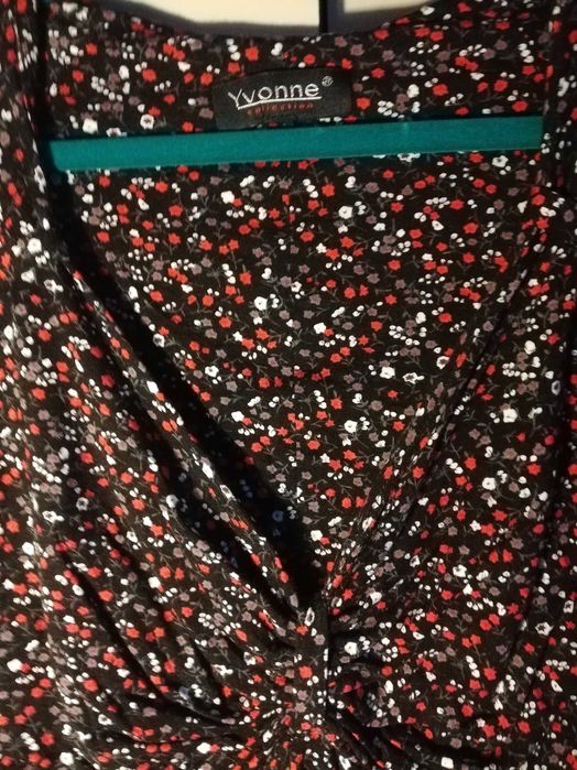 Sukienka boho w drobne kwiaty M