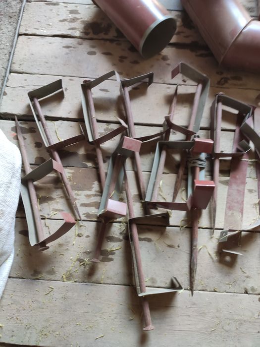 Отливы жестяные фабричные с креплениями