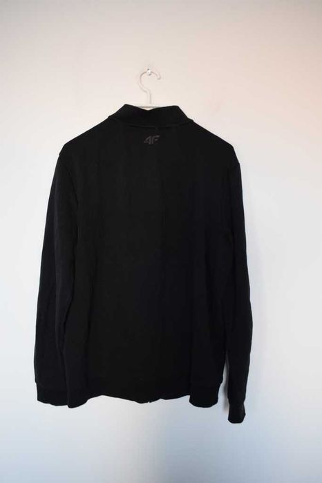4F czarna bluza bomber  bawełniane M na zamek
