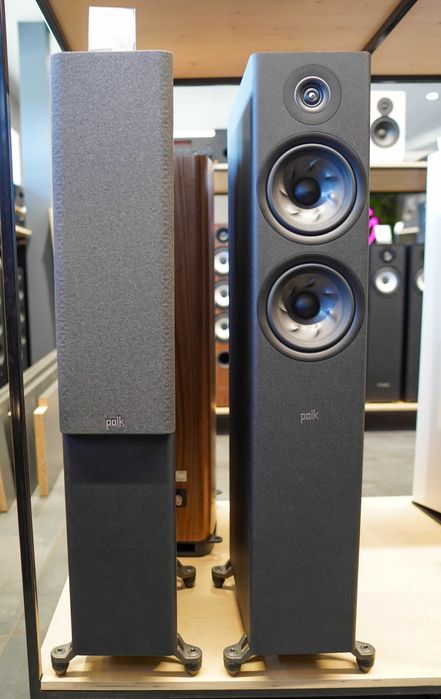 POLK AUDIO Reserve R600 – Kolumny podłogowe Czarne OUTLET