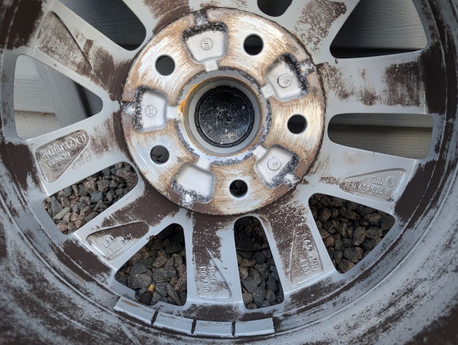 Комплект титанових дисків Volkswagen 5/120 R16 5*120 16 Transporter T5 T6 ET51