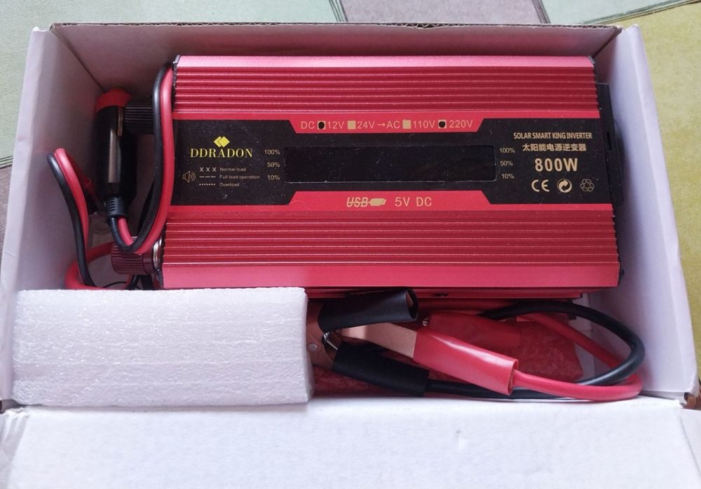 Інвертор  800 ват правильний синус для котла