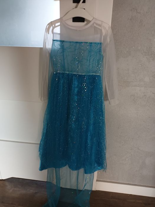 Sukienka Elzy Kraina Lodu rozm. 110/116