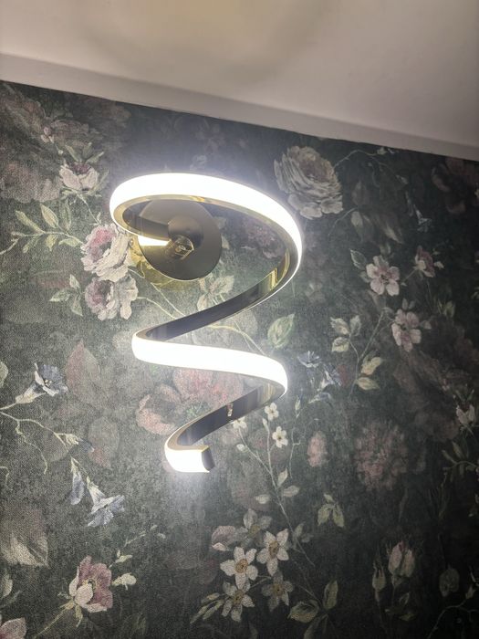 Kinkiety zlote polysk 2szt Led