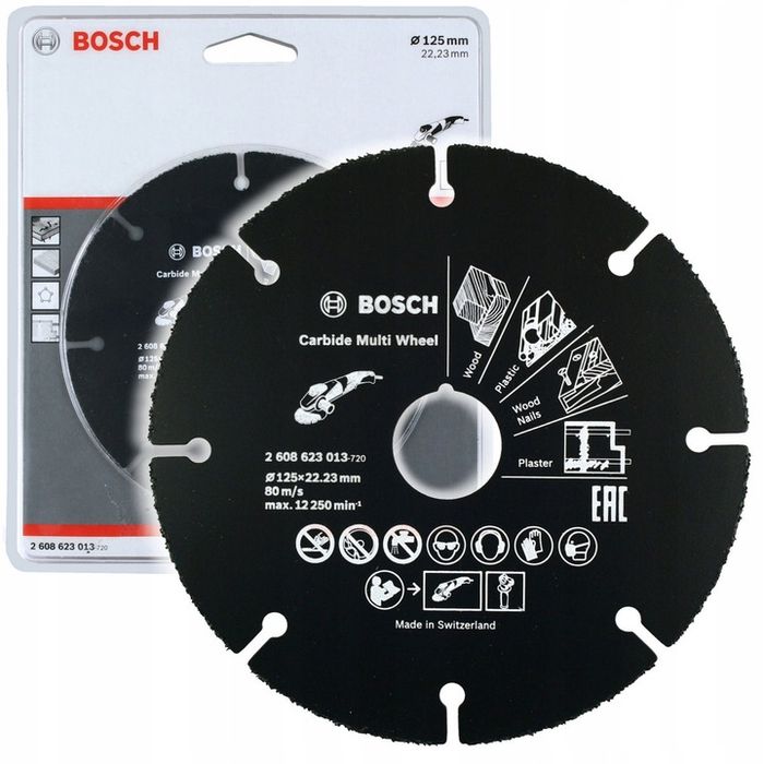Bosch Uniwersalna Tarcza Carbide Multi Wheel 125mm/1,0mm