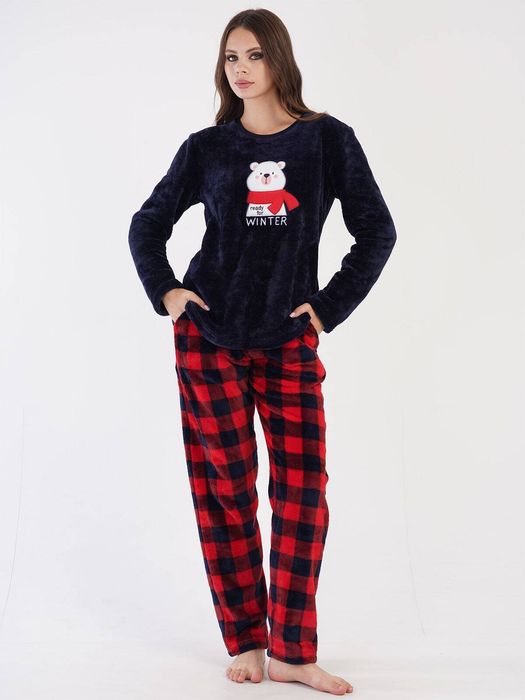 Тепла піжама Туреччина домашний костюм Турция плюшева