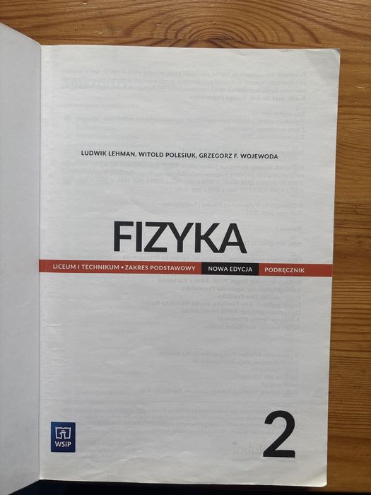 Podrecznik Fizyka klasa 2