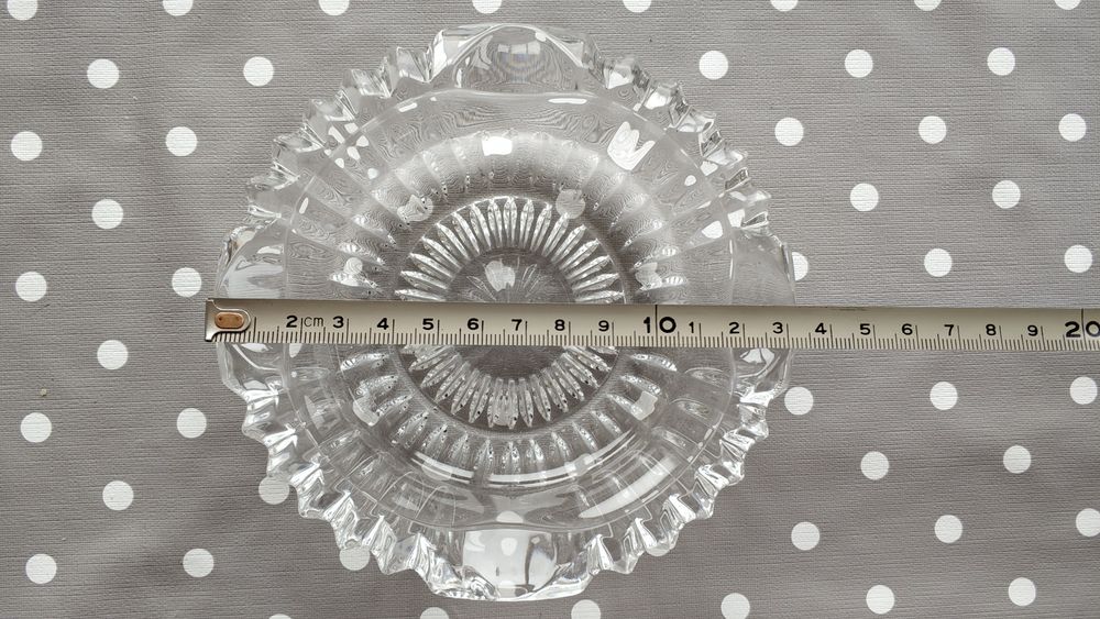 Cinzeiro Cristal Made in France - Novo