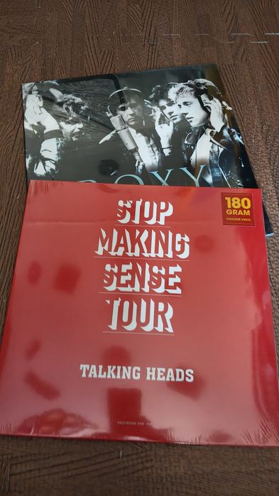 Talking Heads 
Stop Making Sense tour 2lps

Roxy Music 
Live Denver 1979
Selados