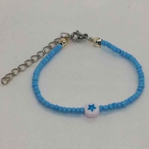 Pulseira Miss Estrela Prata - Ref.:pcfmep27