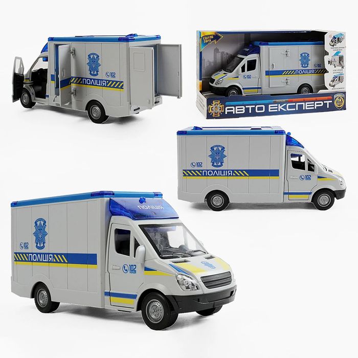 Швидка допомога,поліція, озвучування укр мовою,світло, звук