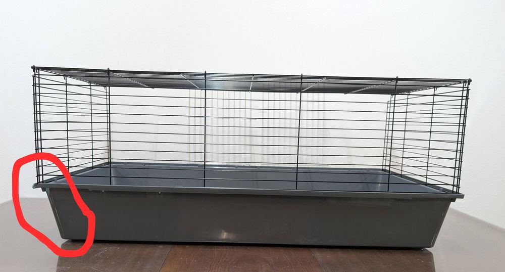 Ferplast Rabbit 120 Klatka dla Królików Świnek Morskich 118x58x51 USZK