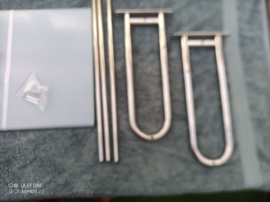 Prateleira em aço inox  49 x 36