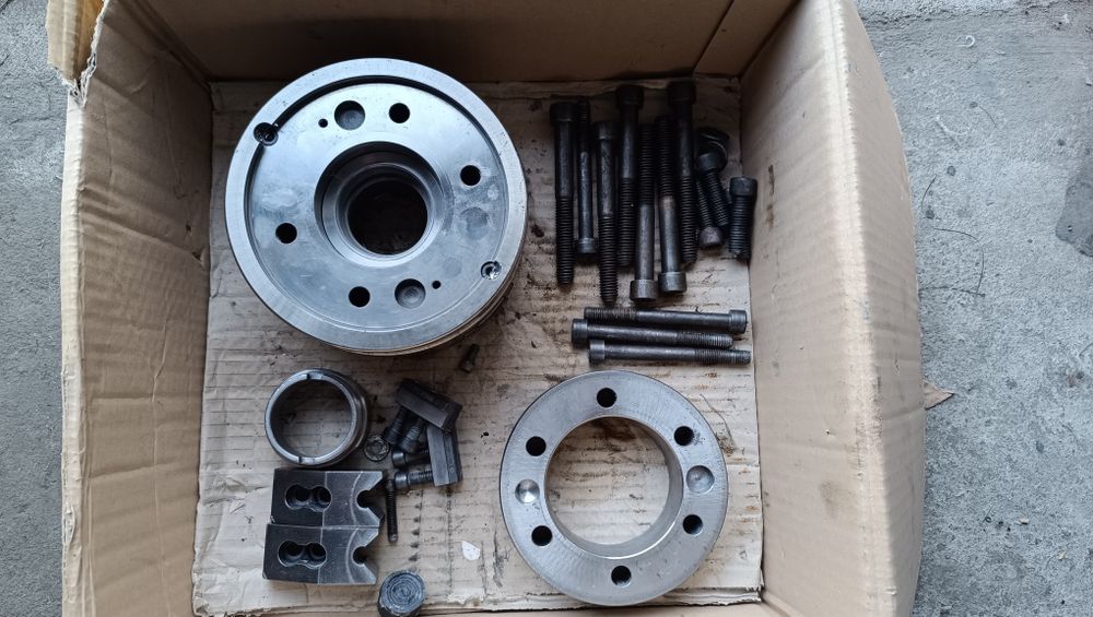 Uchwyt hydrauliczny dwuszczekowy schunk 165-46 Haas SL 10