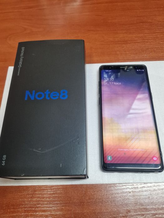 Uzywany Samsung Galaxy Note 8 SM-N950F  6/64gb + oryg pudelko
