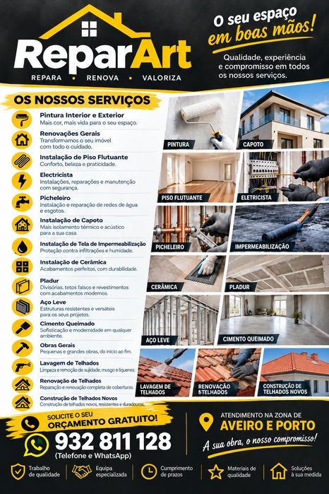 Remodelações gerais