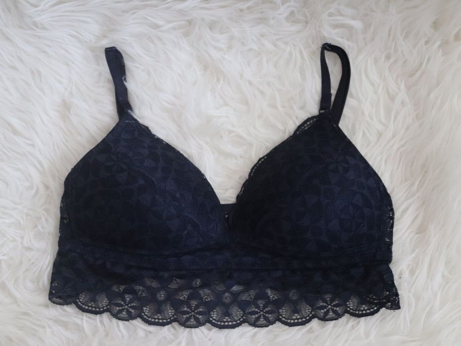 Bralette de Renda Azul