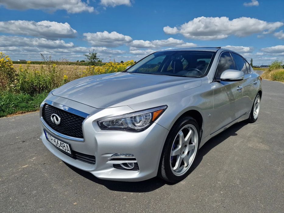 Infiniti Q50 3.7 AWD 333KM Gwint Stożki Skóra szyberdach ALU!