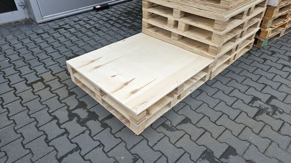 Palety drewniane ze sklejki, formatki ze sklejki