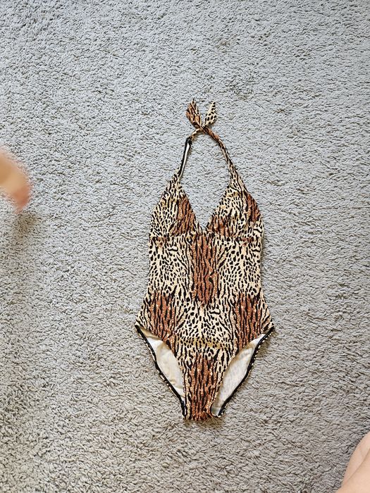 Strój kąpielowy jednoczęściowy kostium panterka centki M