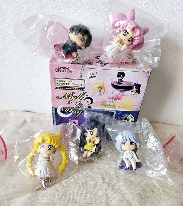Sailor Moon - 7figuras, 5figuras, world 5, Candeeiro Led, SweetieS