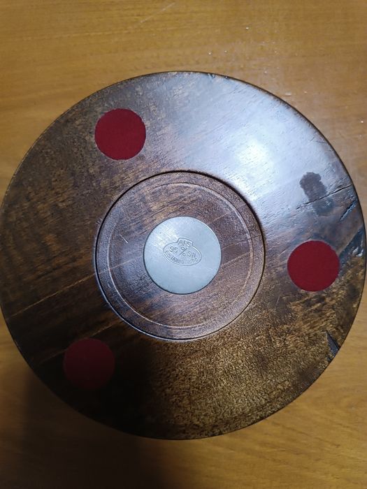 Cinzeiro Antigo de Estanho