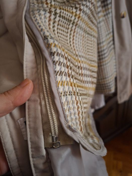 Gabardine senhora bege XL