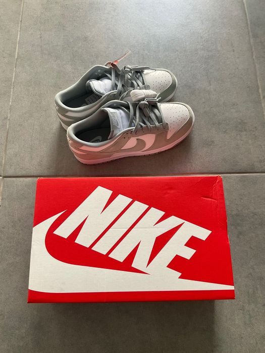 Nike Dunk Low "Light Grey" - Novo, com Caixa